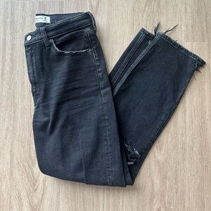 A&F High Rise Mom Jean